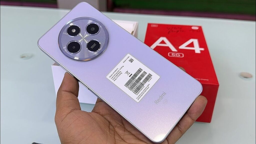 5-Sabse Sasta 5G Smartphones, Xiaomi Redmi A4,